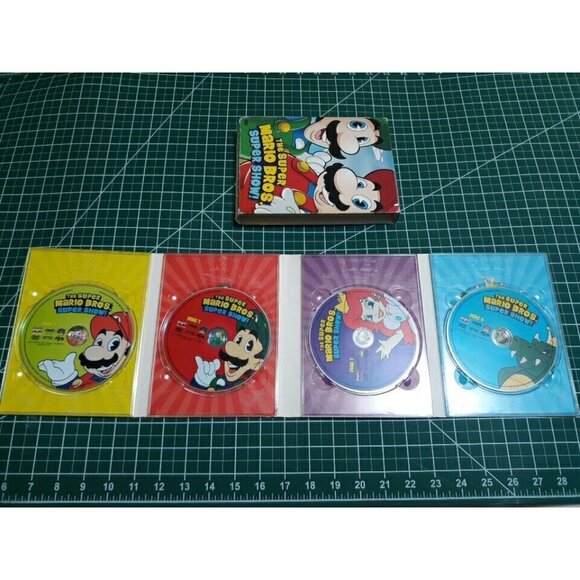 The Super Mario Bros Super Show Volume 1 4 Disc Boxed Set Shout Factory Complete - Picture 7 of 15